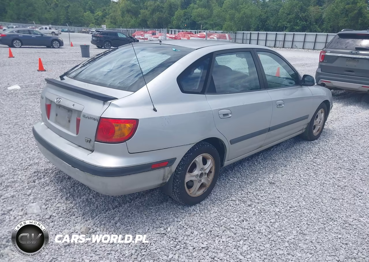 2003 Hyundai Elantra Gt VIN:KMHDN55D13U100998 - 4