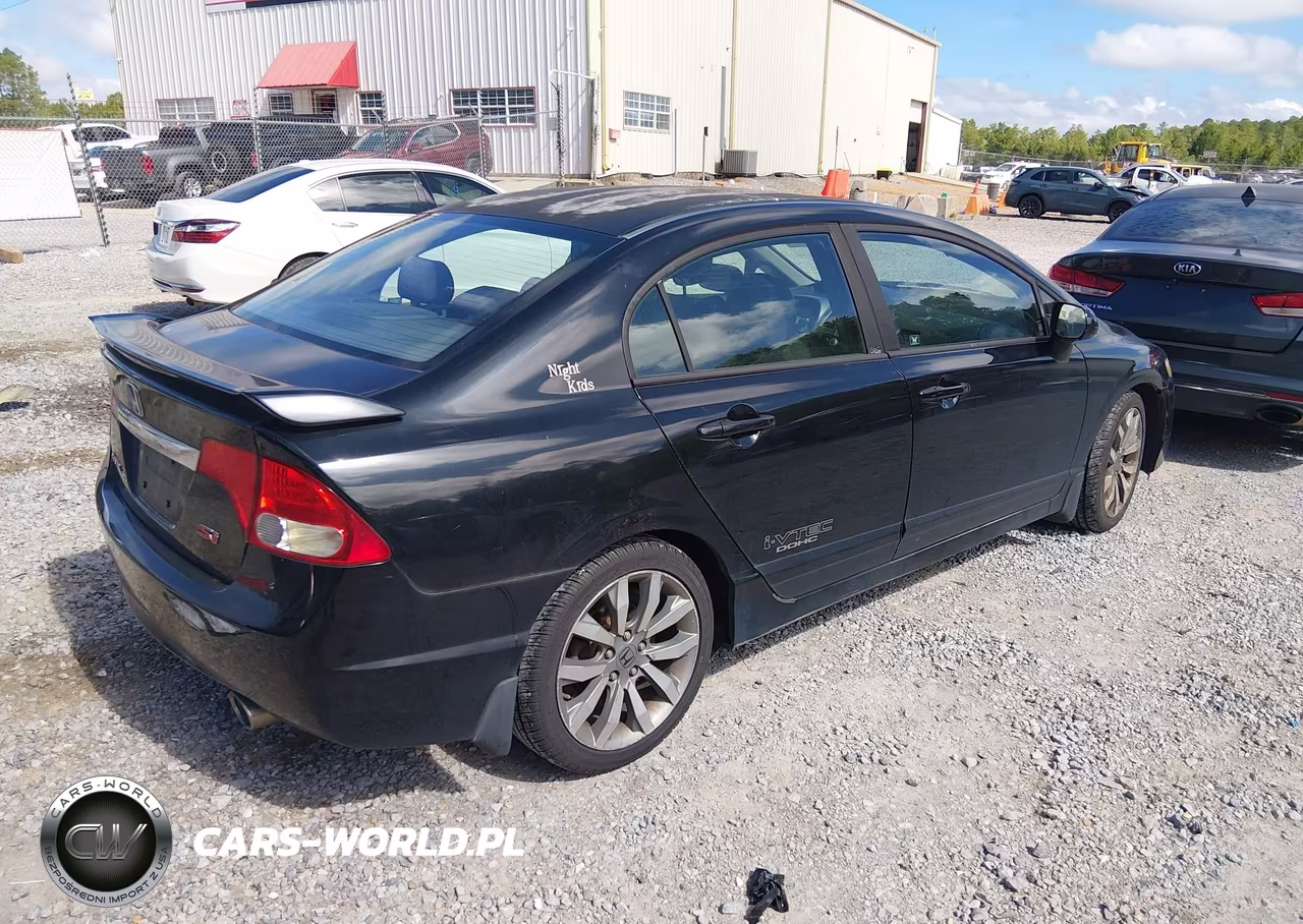 2009 Honda Civic Si VIN:2HGFA55509H704492 - 4