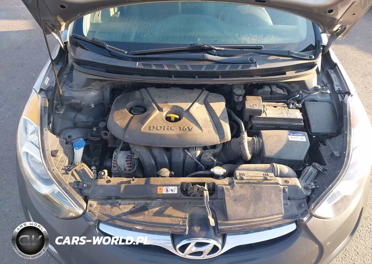 2013 Hyundai Elantra Gls VIN:KMHDH4AE5DU708931 - 10