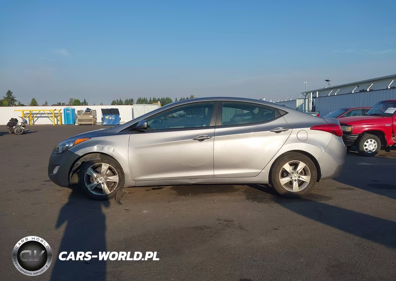 2013 Hyundai Elantra Gls VIN:KMHDH4AE5DU708931 - 14
