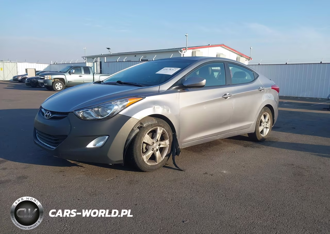 2013 Hyundai Elantra Gls VIN:KMHDH4AE5DU708931 - 2