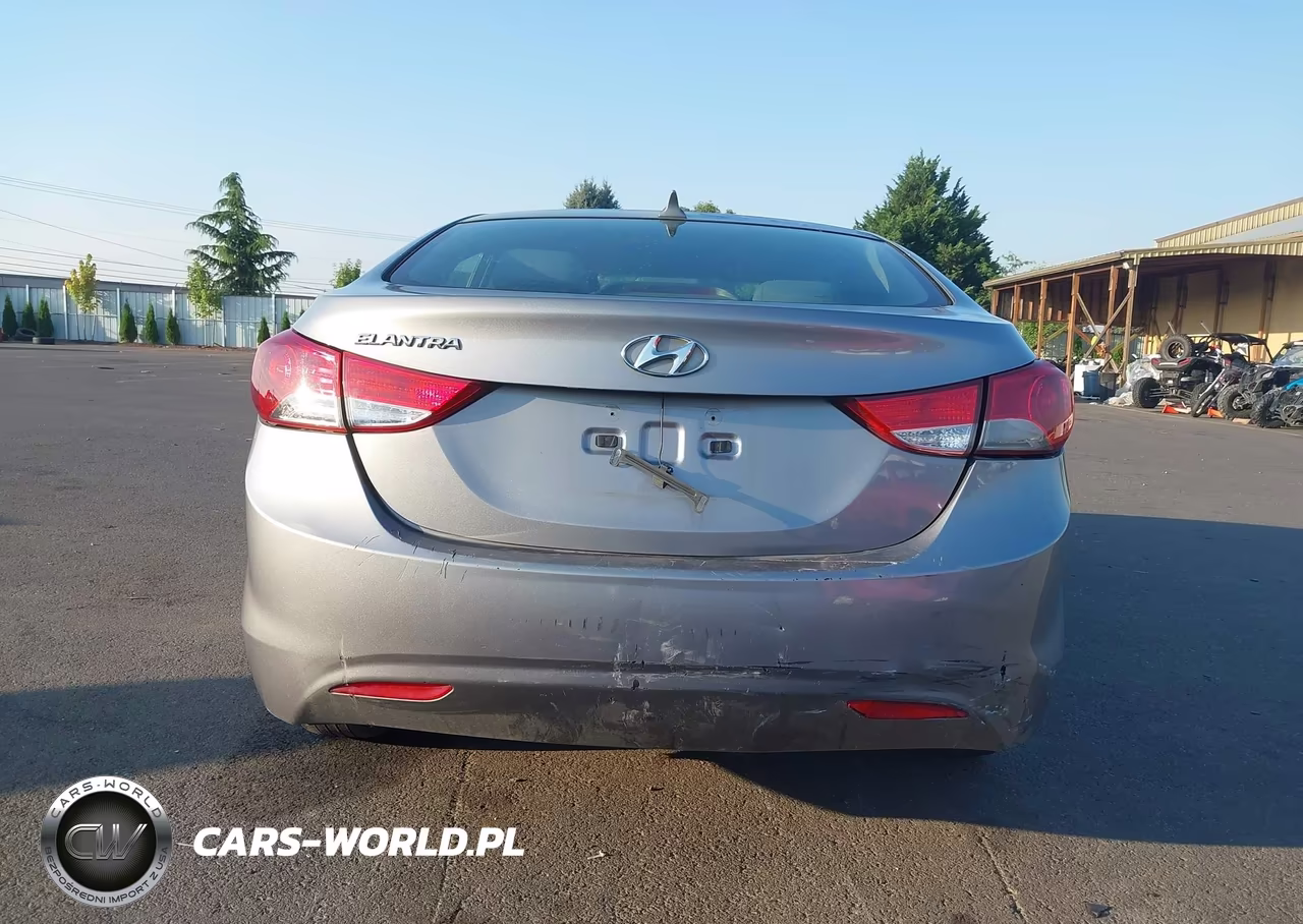 2013 Hyundai Elantra Gls VIN:KMHDH4AE5DU708931 - 6
