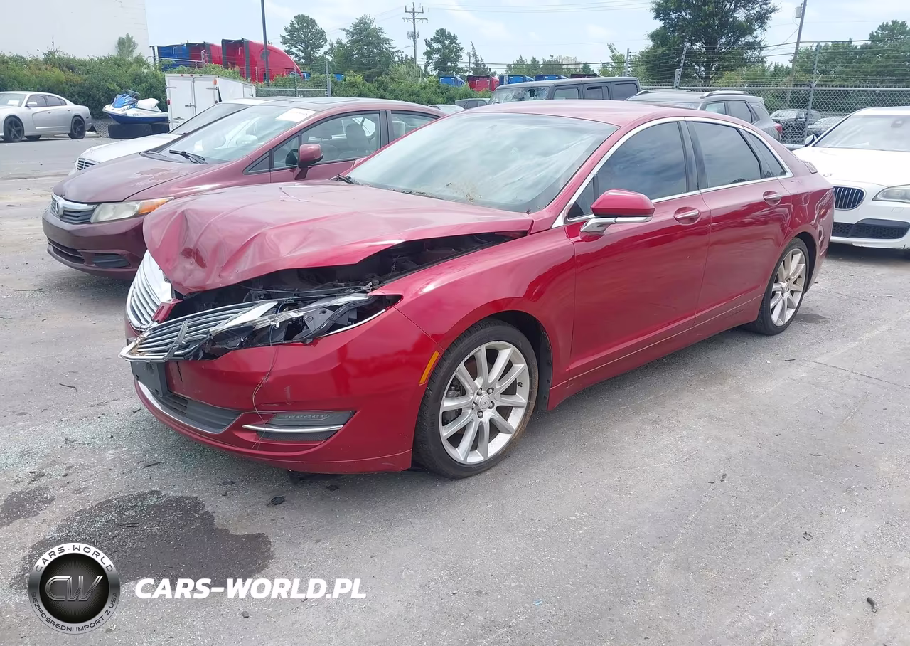 2016 Lincoln Mkz VIN:3LN6L2G97GR603390 - 2