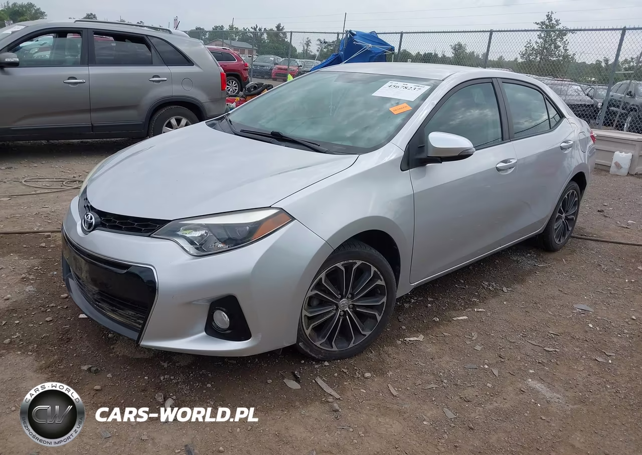 2015 Toyota Corolla S Plus VIN:2T1BURHE7FC231414 - 2