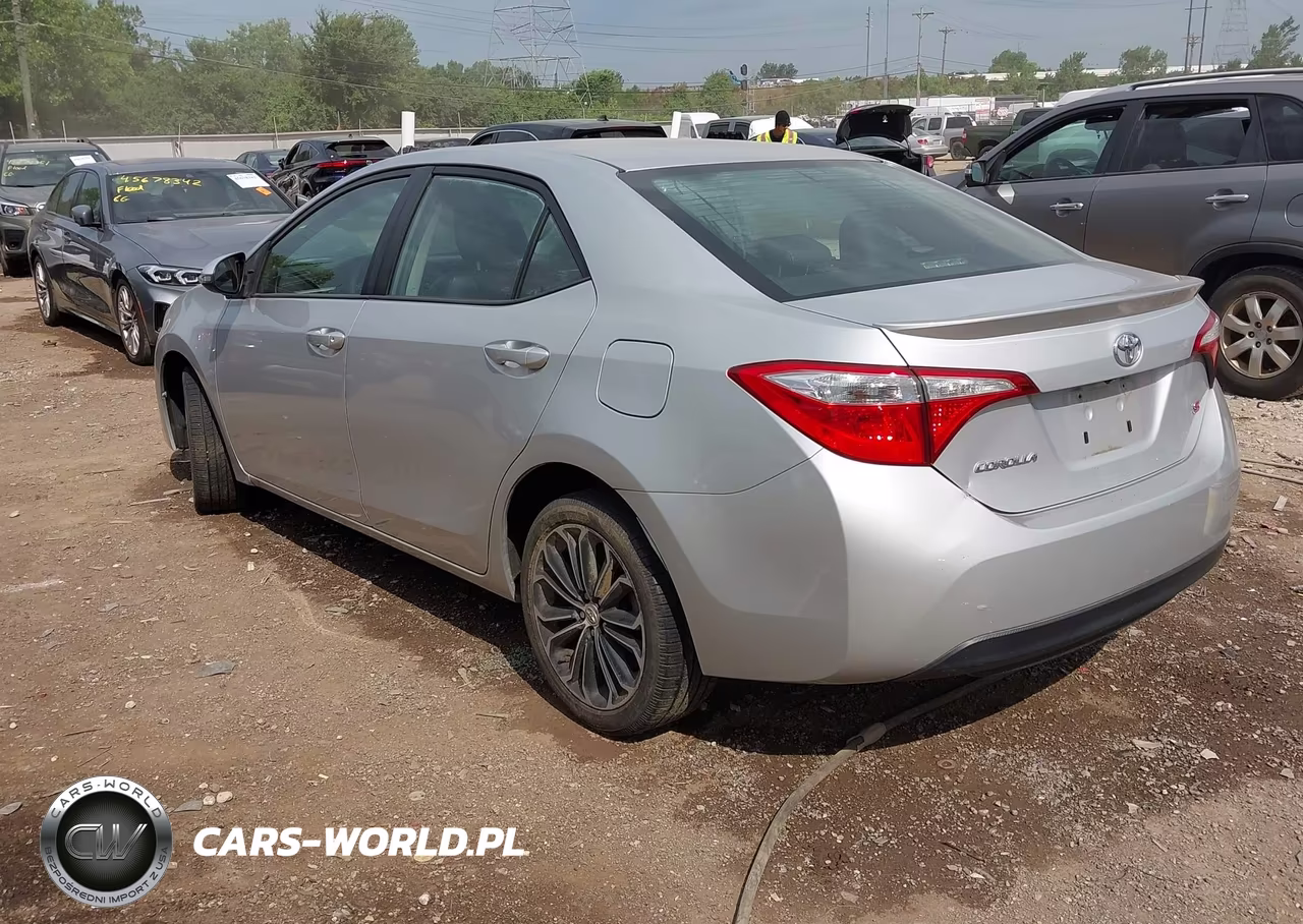 2015 Toyota Corolla S Plus VIN:2T1BURHE7FC231414 - 3