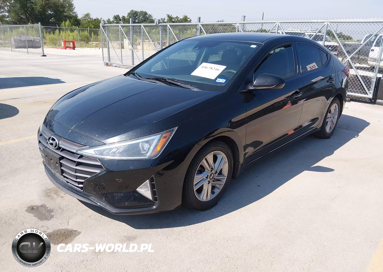 2019 Hyundai Elantra Sel VIN:5NPD84LF2KH473888 - 2