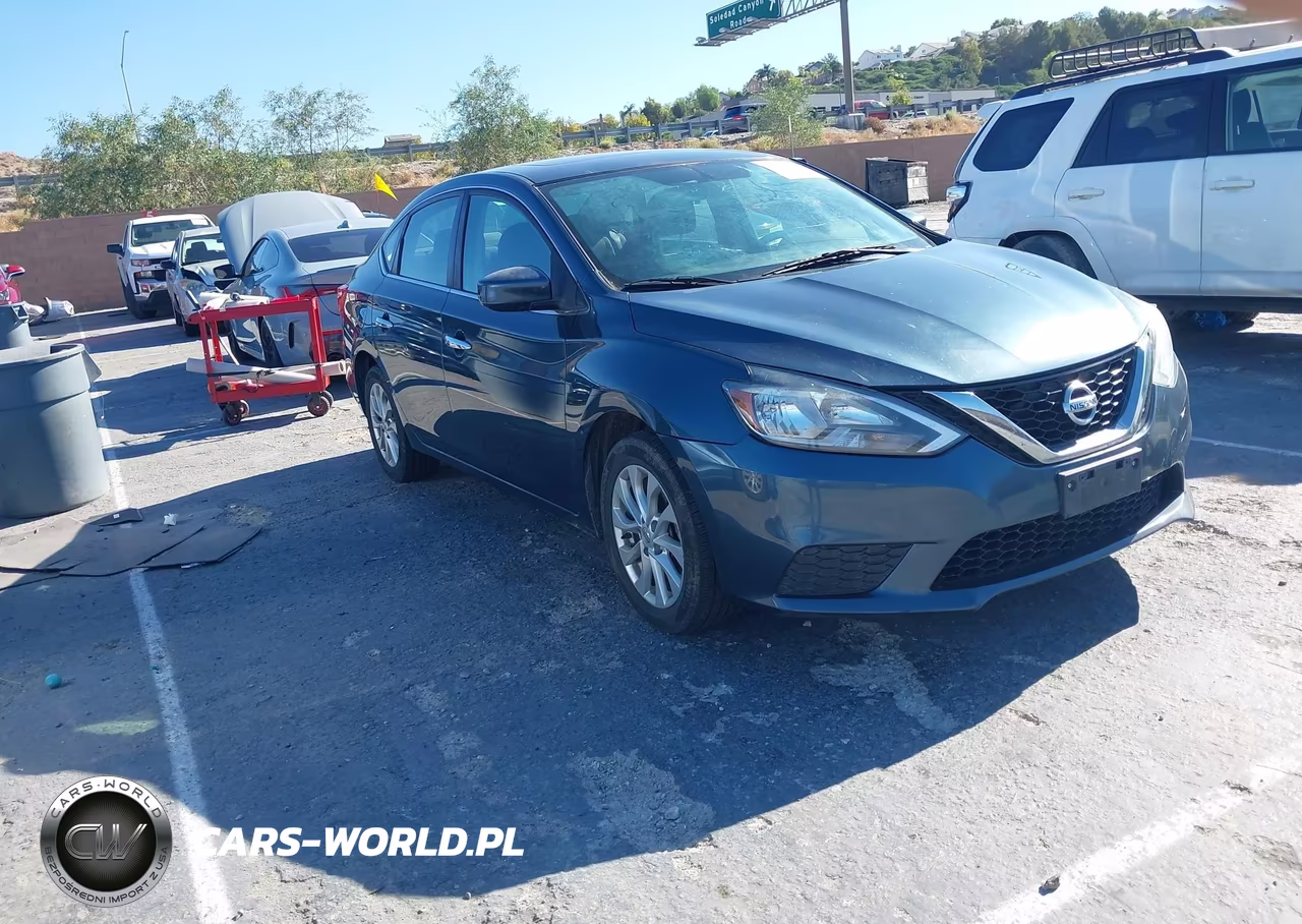 2017 Nissan Sentra Sv VIN:3N1AB7AP5HY220807 - 1