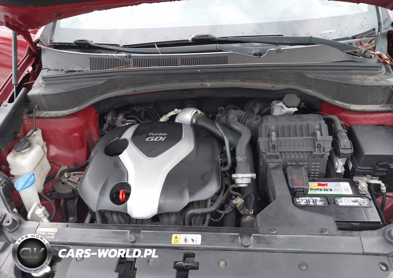 2014 Hyundai Santa Fe Sport 2.0L Turbo VIN:5XYZU3LA9EG227710 - 10