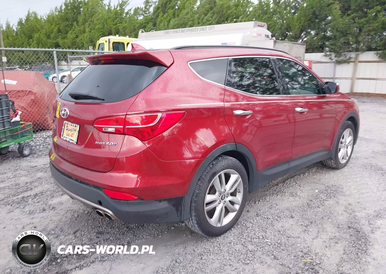2014 Hyundai Santa Fe Sport 2.0L Turbo VIN:5XYZU3LA9EG227710 - 4