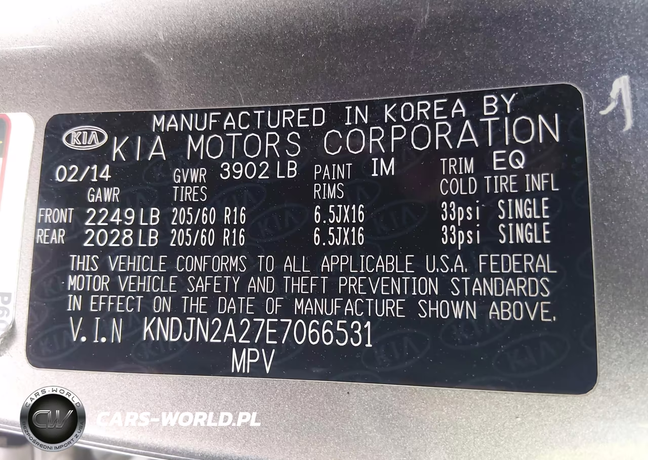 2014 Kia Soul VIN:KNDJN2A27E7066531 - 9