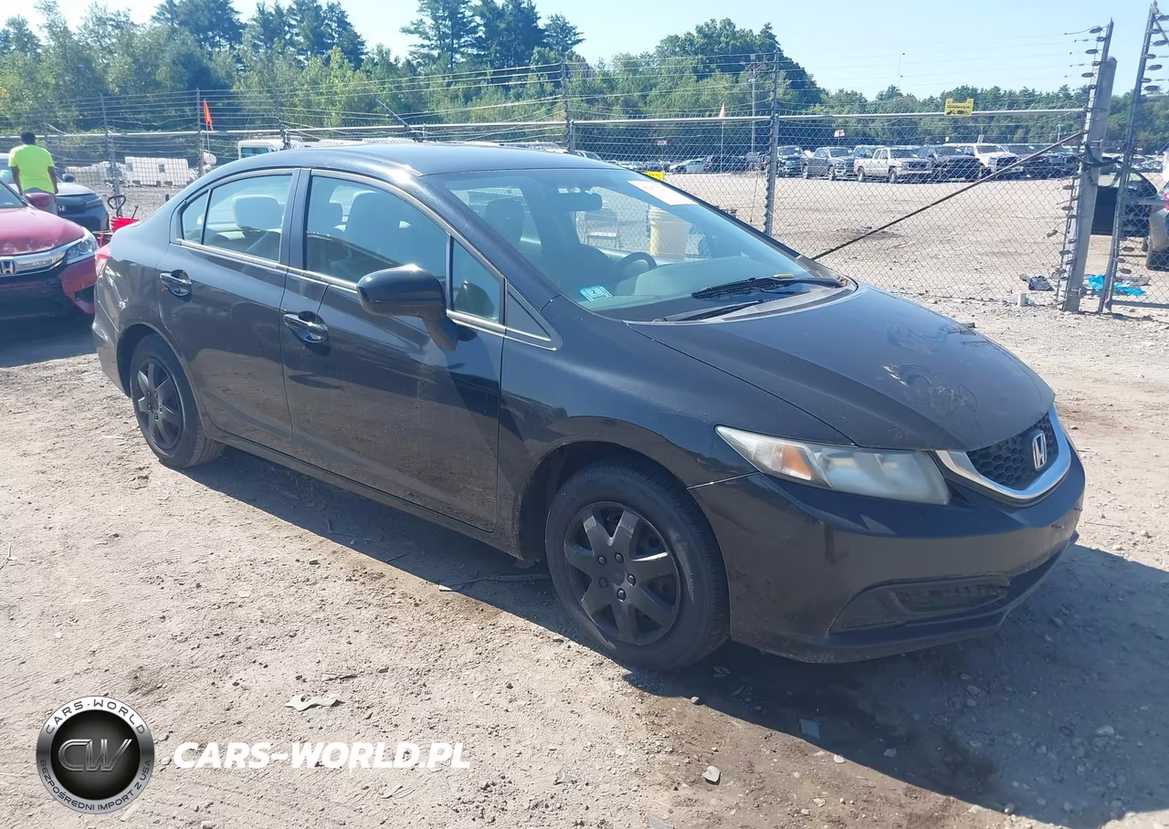 2014 Honda Civic Lx VIN:2HGFB2F54EH517471 - 1