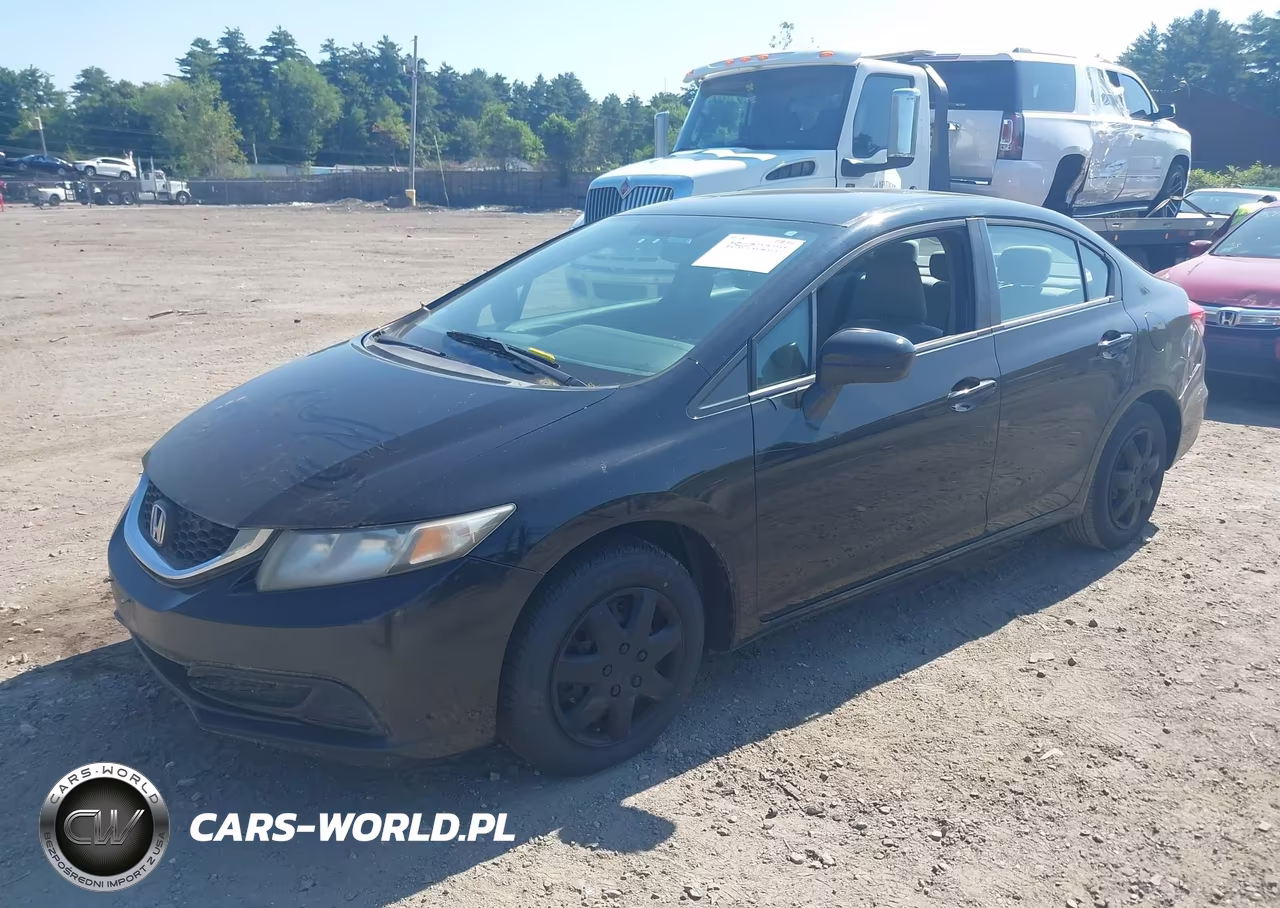 2014 Honda Civic Lx VIN:2HGFB2F54EH517471 - 2