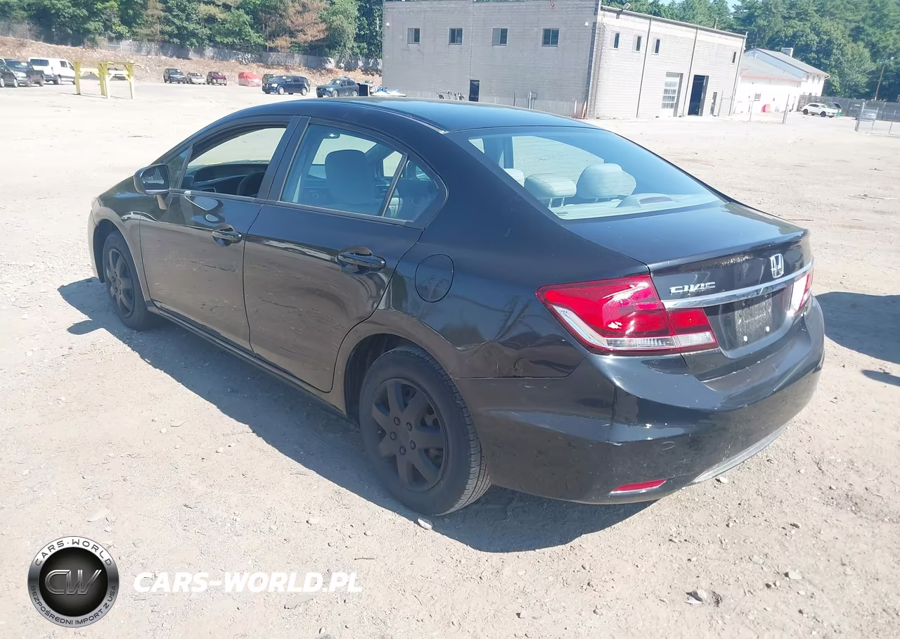 2014 Honda Civic Lx VIN:2HGFB2F54EH517471 - 3