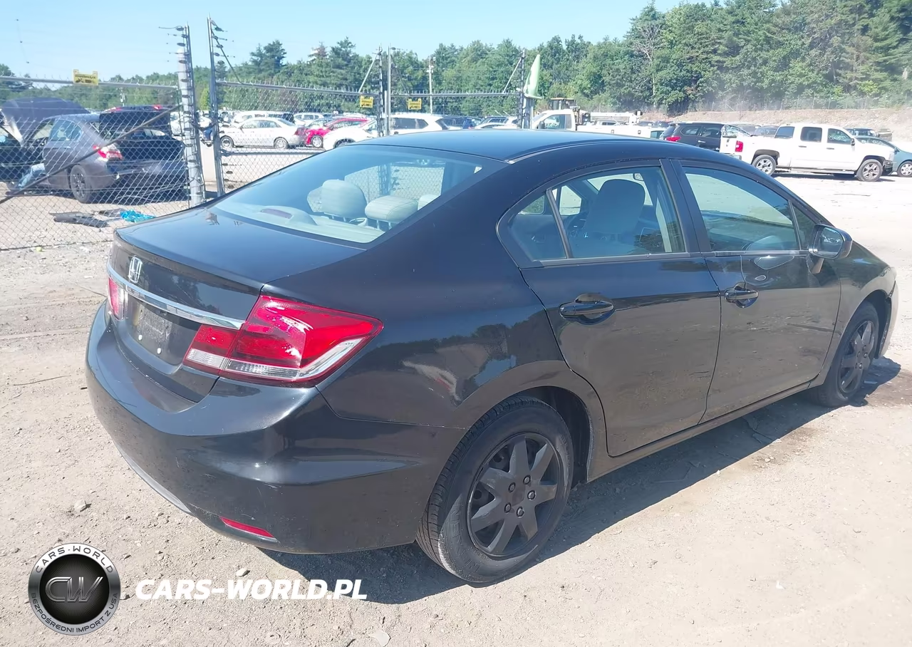 2014 Honda Civic Lx VIN:2HGFB2F54EH517471 - 4