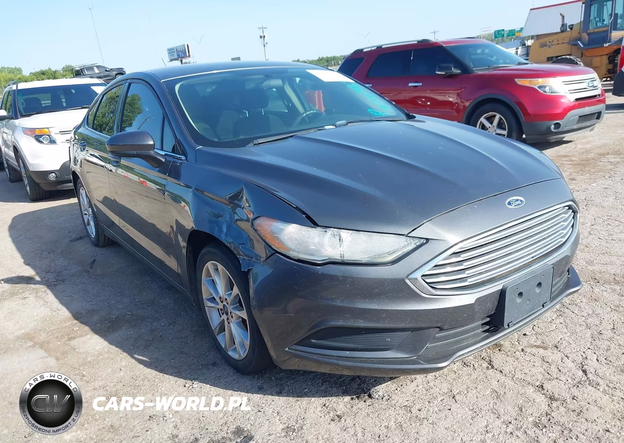 2017 Ford Fusion Se VIN:3FA6P0H71HR274106 - 1