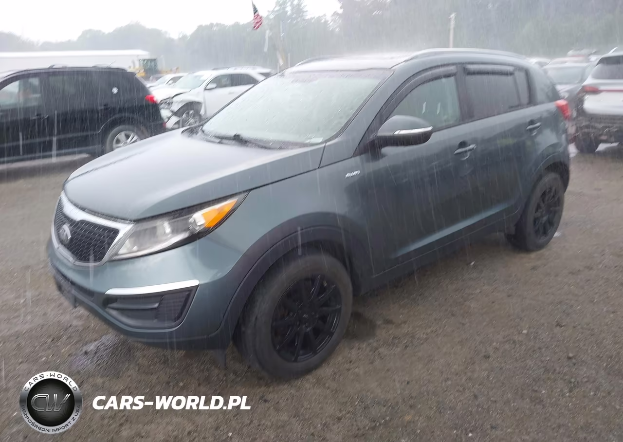 2014 Kia Sportage Lx VIN:KNDPBCAC5E7646703 - 2