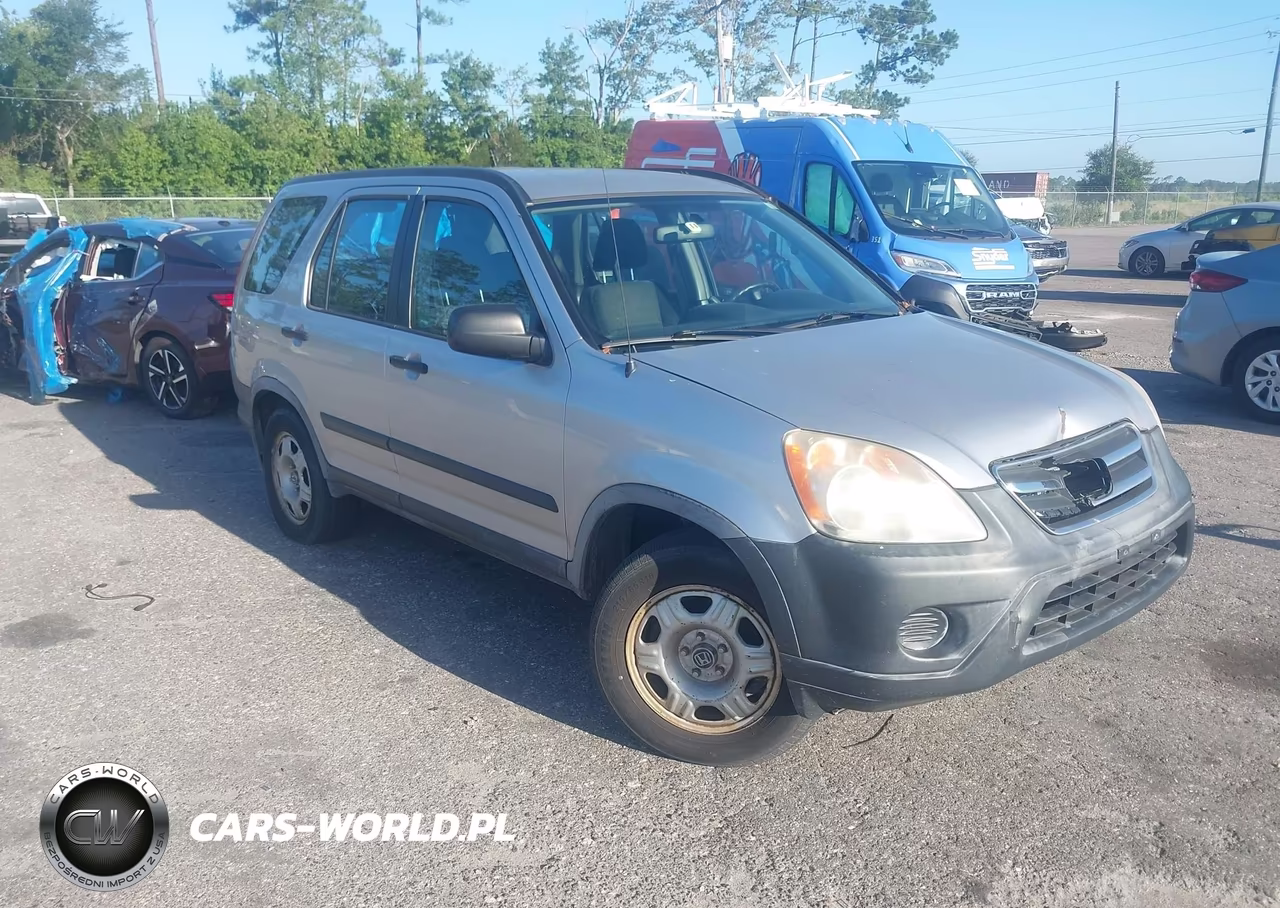 2005 Honda Cr-V Lx VIN:JHLRD78535C038786 - 1