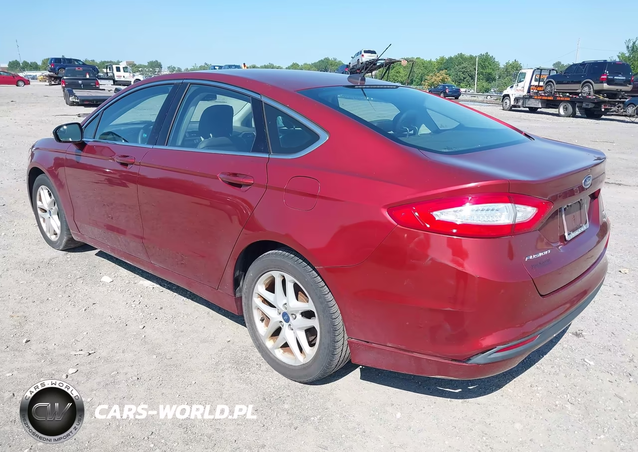 2014 Ford Fusion Se VIN:3FA6P0HD6ER216736 - 3
