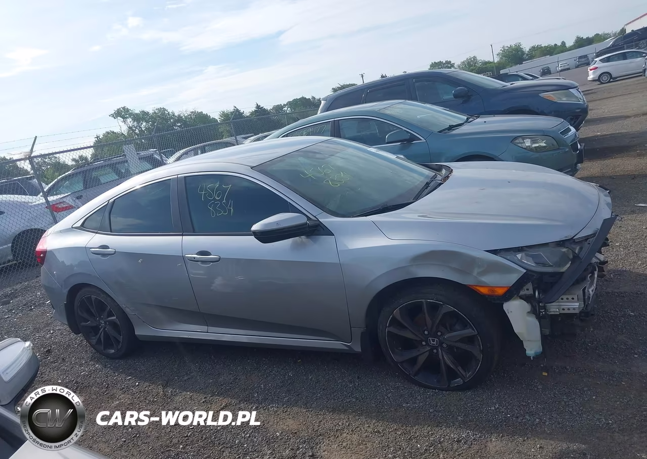 2020 Honda Civic Sport VIN:2HGFC2E85LH528517 - 13
