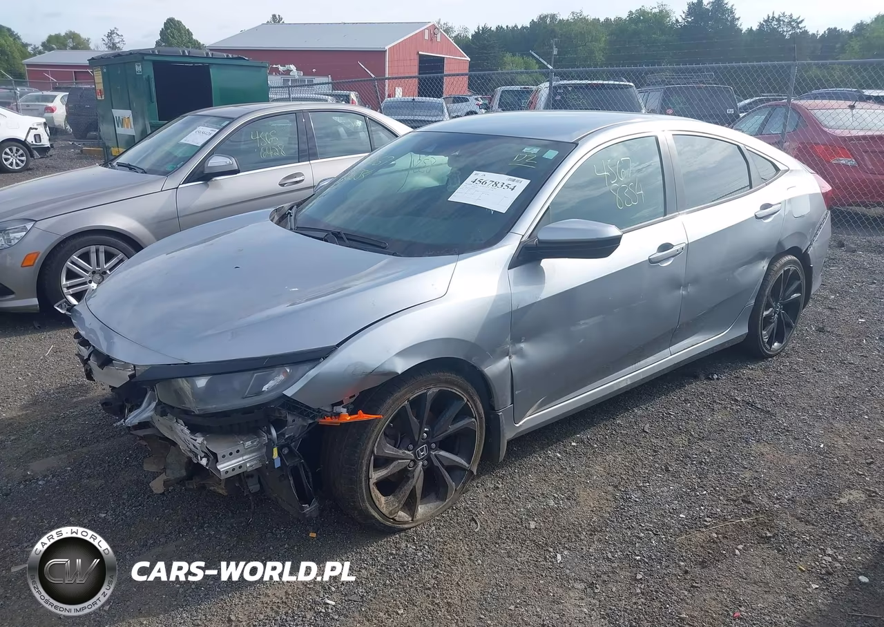 2020 Honda Civic Sport VIN:2HGFC2E85LH528517 - 2
