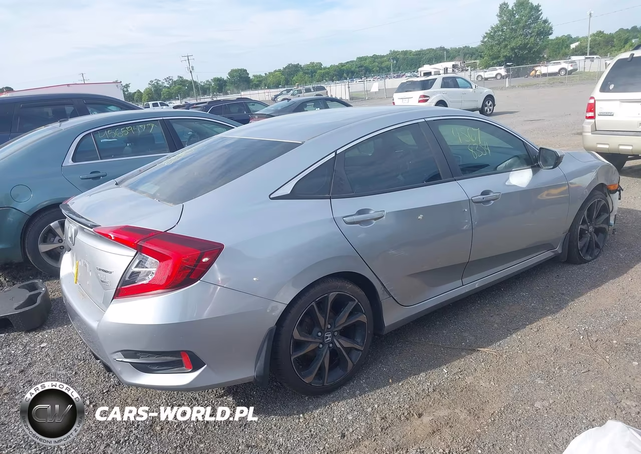 2020 Honda Civic Sport VIN:2HGFC2E85LH528517 - 4