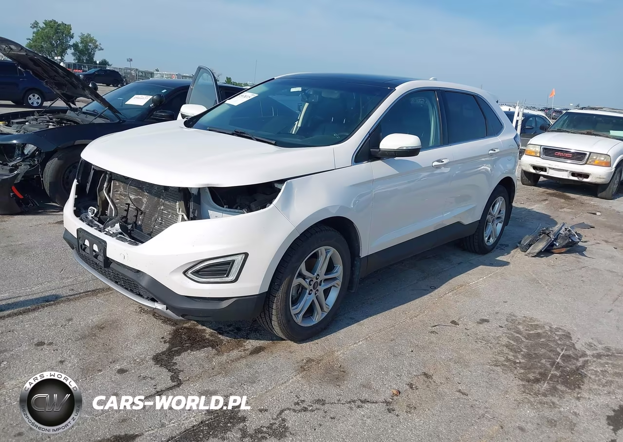 2017 Ford Edge Titanium VIN:2FMPK3K99HBC31328 - 2