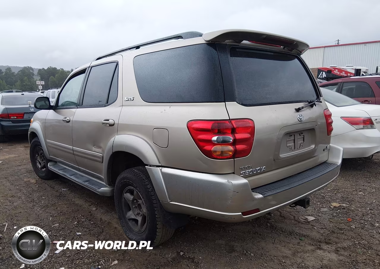 2002 Toyota Sequoia Sr5 V8 VIN:5TDZT34A42S070393 - 3