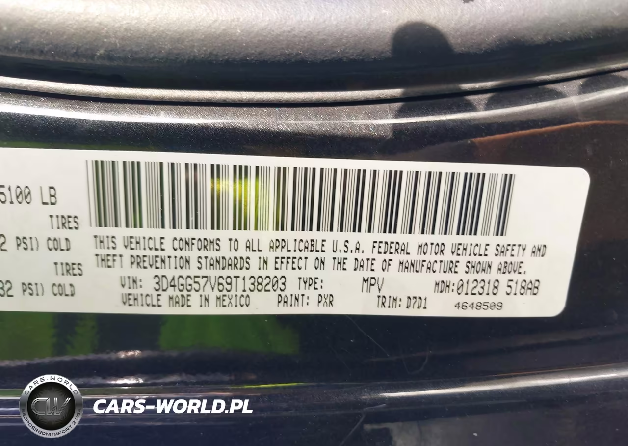 2009 Dodge Journey Sxt VIN:3D4GG57V69T138203 - 9