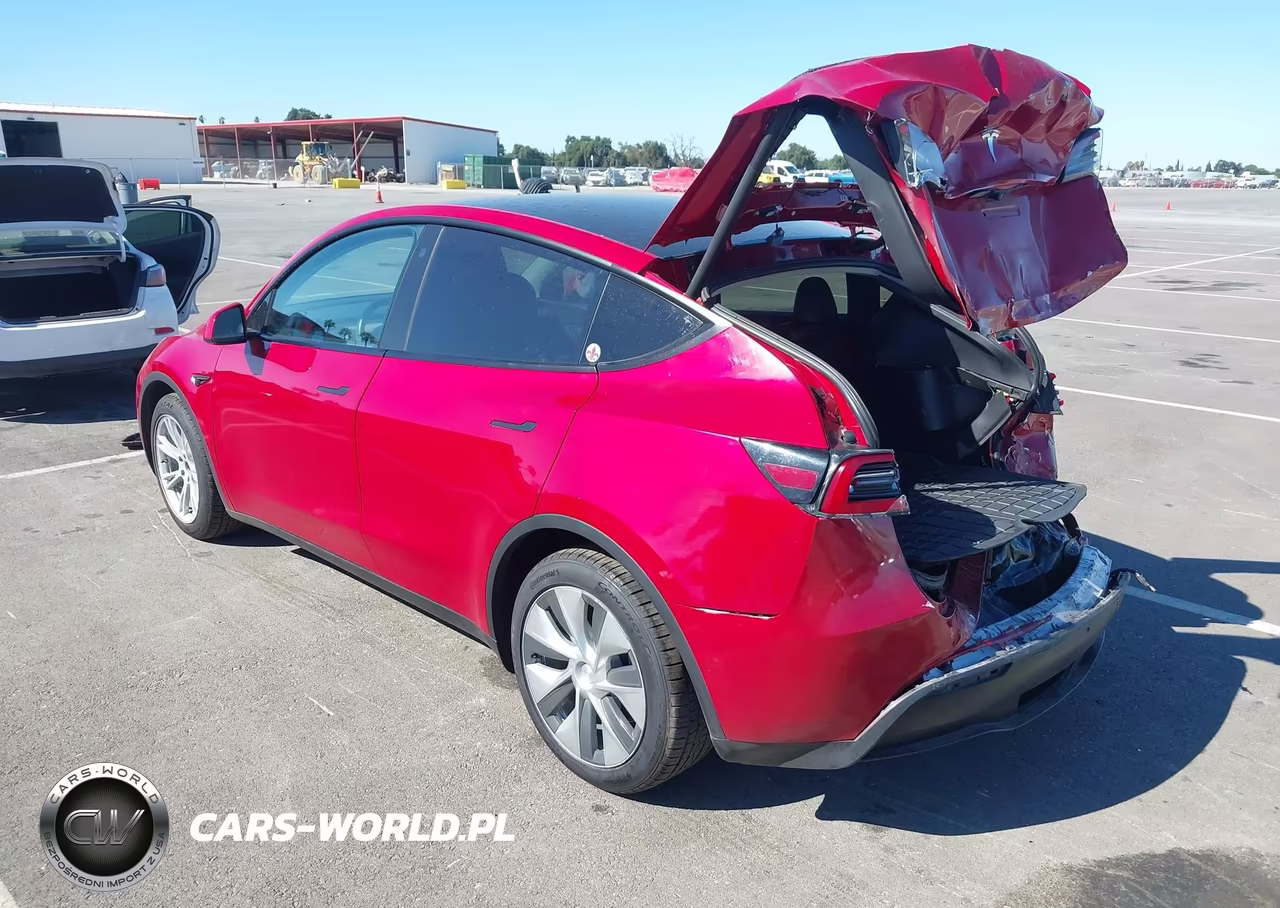 2022 Tesla Model Y Long Range Dual Motor All-Wheel Drive VIN:7SAYGDEE5NF314622 - 3