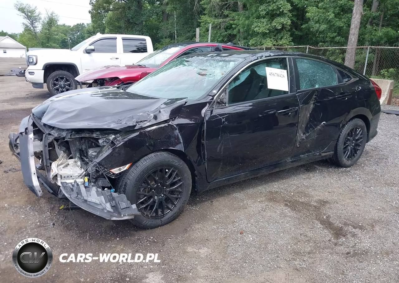 2017 Honda Civic Ex VIN:2HGFC2F72HH563612 - 2