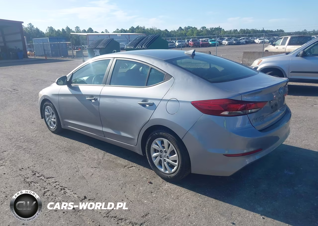 2017 Hyundai Elantra Se VIN:5NPD74LF9HH139580 - 3