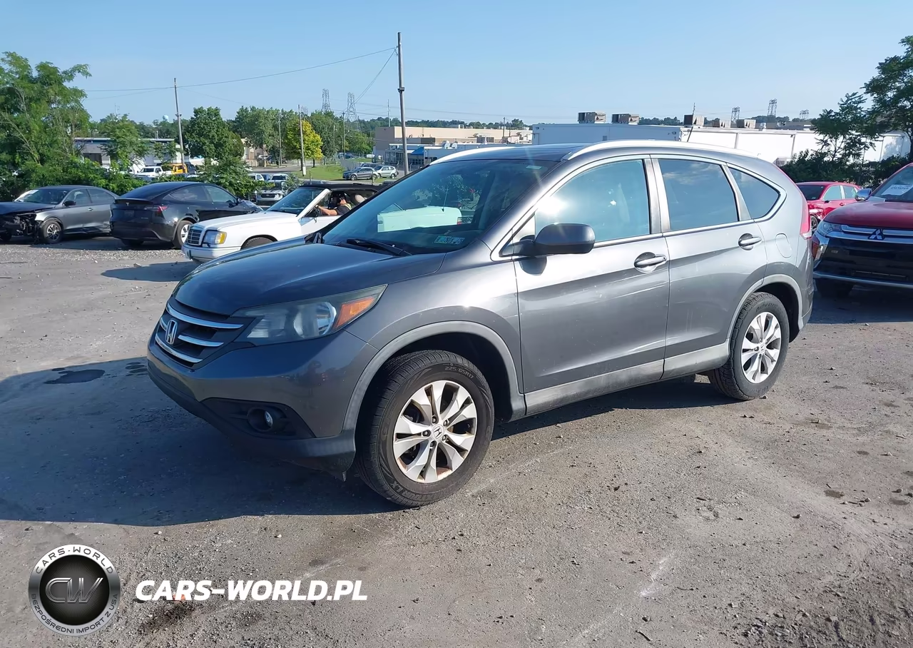 2013 Honda Cr-V Ex-L VIN:2HKRM4H78DH670117 - 2