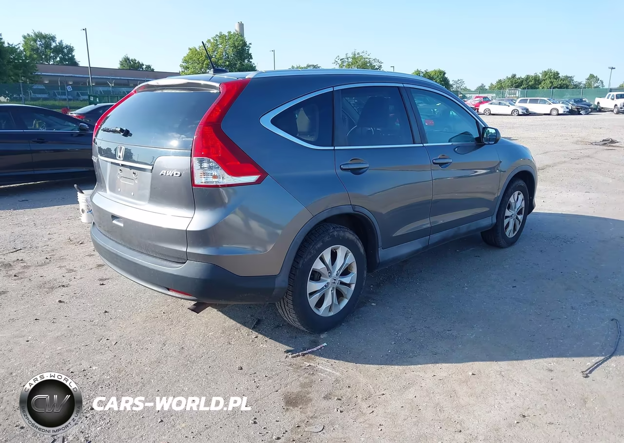 2013 Honda Cr-V Ex-L VIN:2HKRM4H78DH670117 - 4