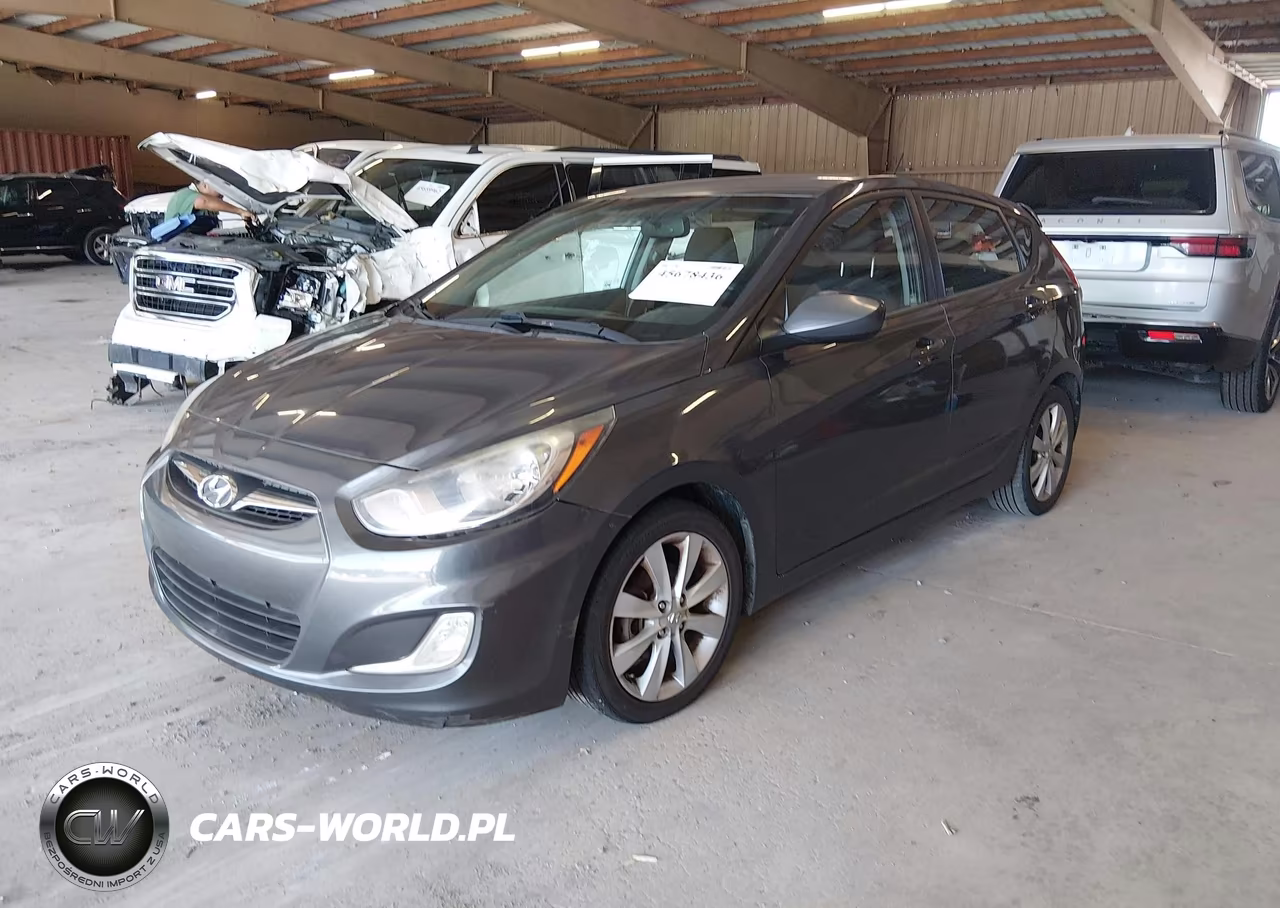 2012 Hyundai Accent Se VIN:KMHCU5AE6CU041914 - 2