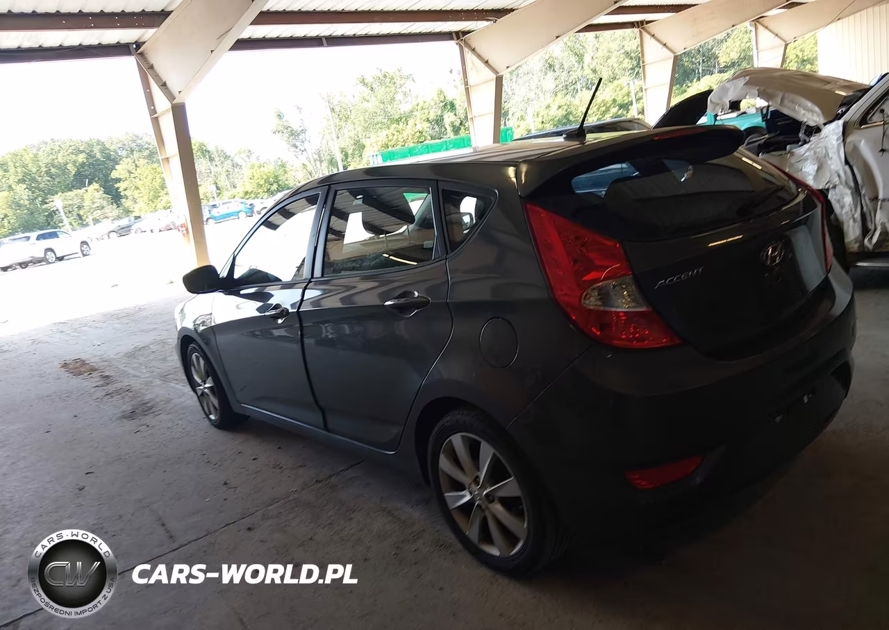 2012 Hyundai Accent Se VIN:KMHCU5AE6CU041914 - 3
