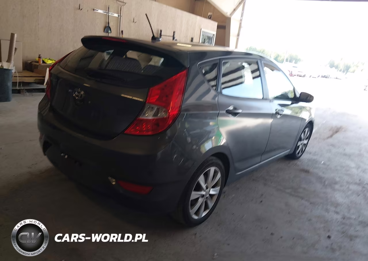 2012 Hyundai Accent Se VIN:KMHCU5AE6CU041914 - 4