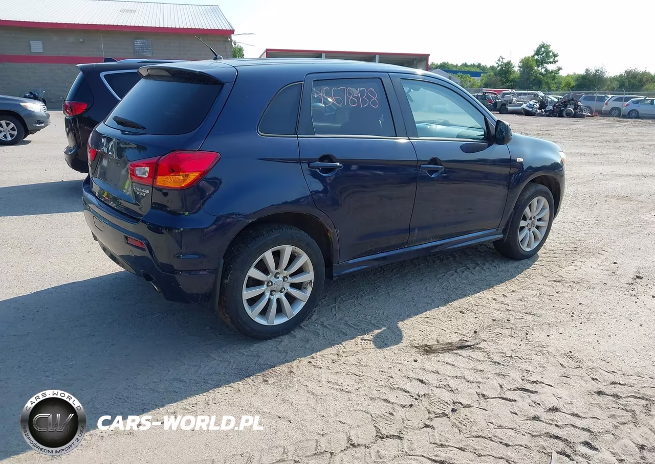 2011 Mitsubishi Outlander Sport Se VIN:JA4AR4AUXBZ001233 - 4