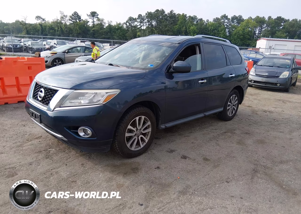2016 Nissan Pathfinder Platinum-S-Sl-Sv VIN:5N1AR2MM4GC611091 - 2