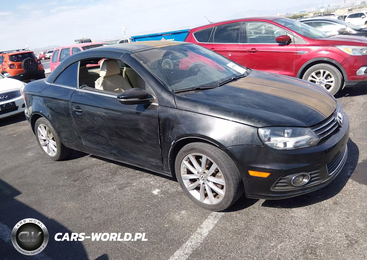 2012 Volkswagen Eos Komfort VIN:WVWBW7AH8CV020346 - 1