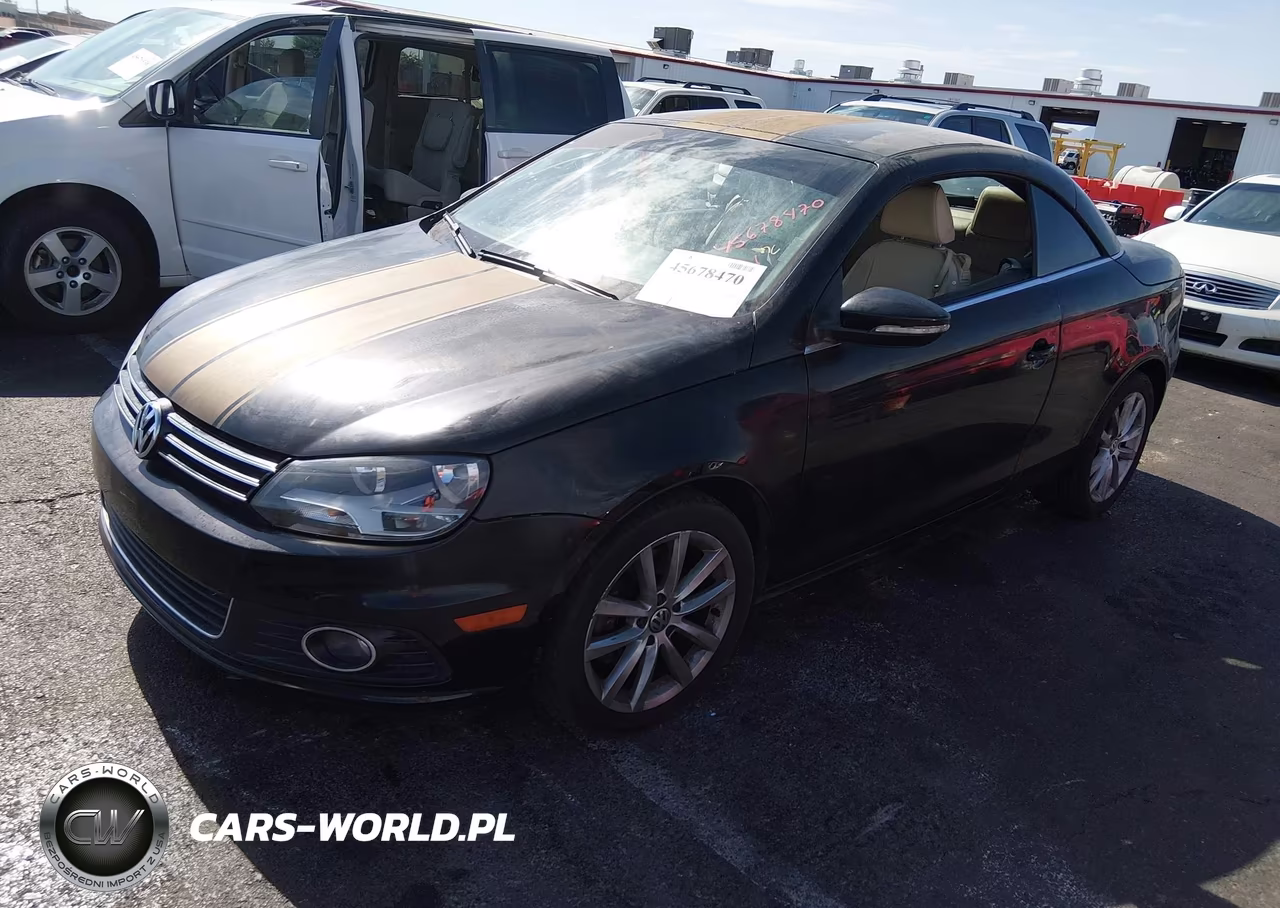 2012 Volkswagen Eos Komfort VIN:WVWBW7AH8CV020346 - 2