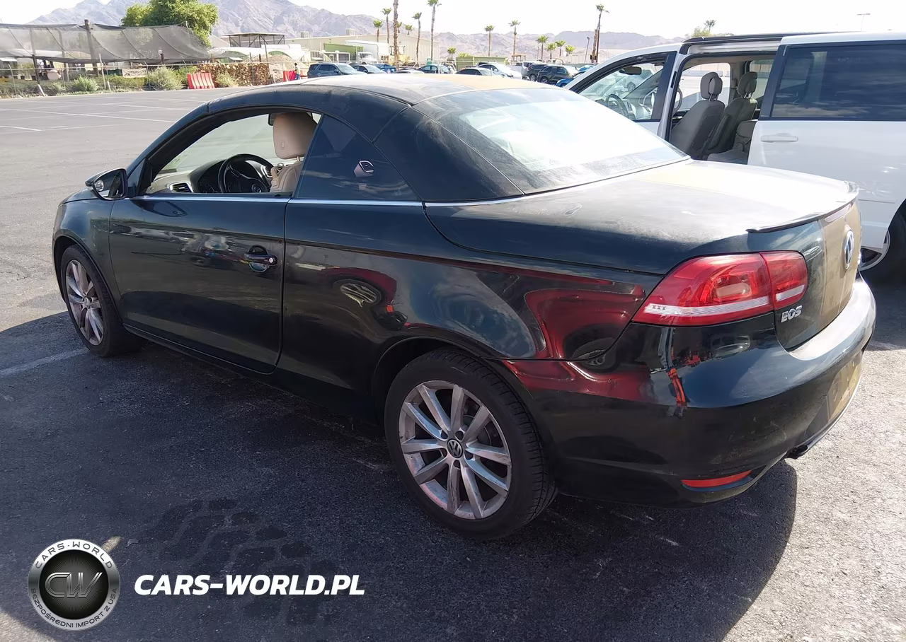 2012 Volkswagen Eos Komfort VIN:WVWBW7AH8CV020346 - 3