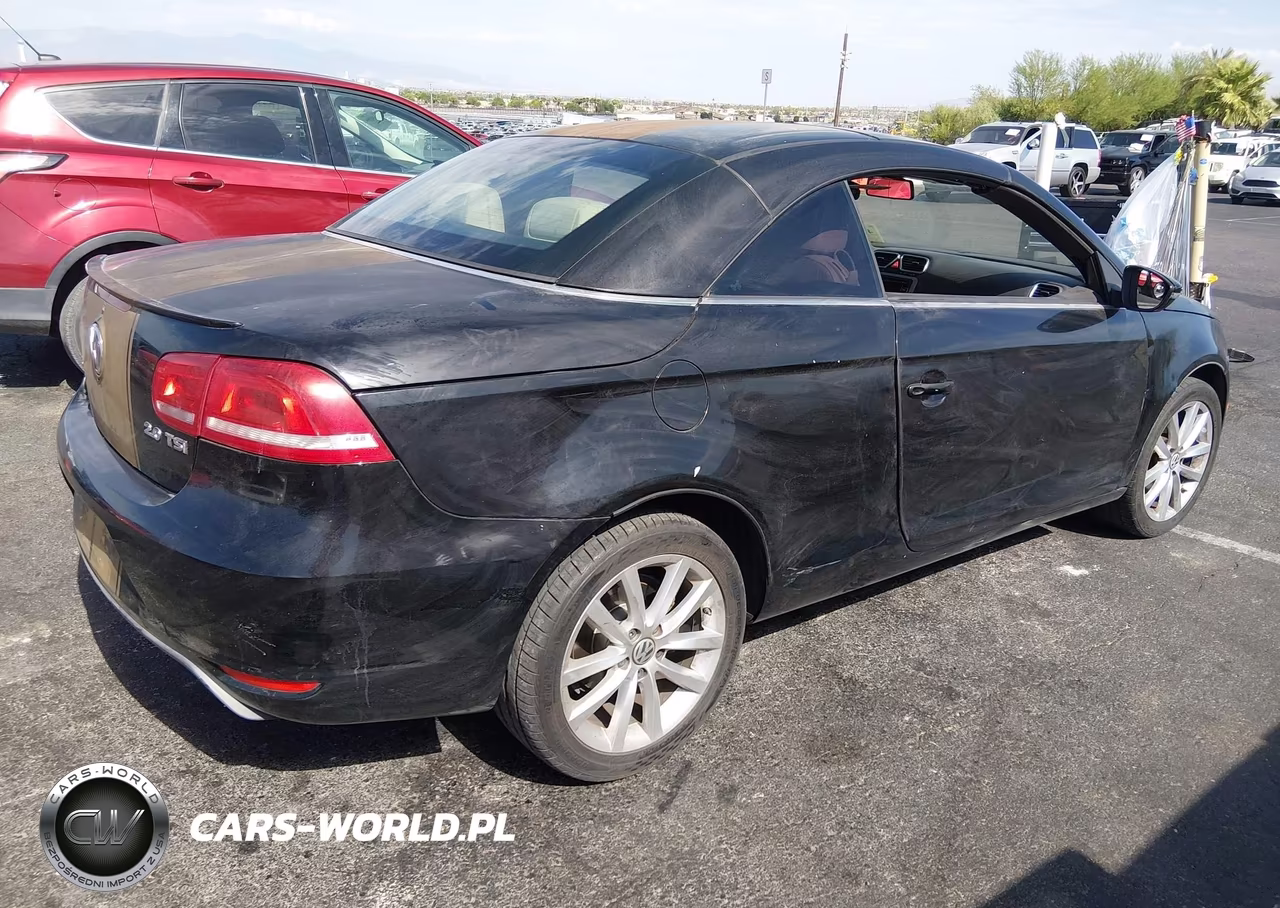 2012 Volkswagen Eos Komfort VIN:WVWBW7AH8CV020346 - 4