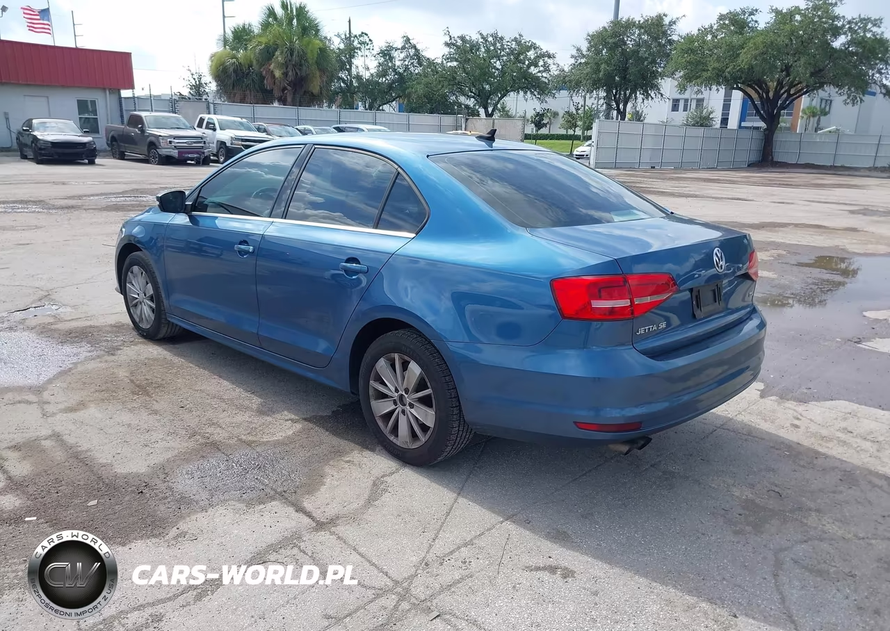 2015 Volkswagen Jetta 1.8T Se VIN:3VWD07AJ7FM284165 - 3