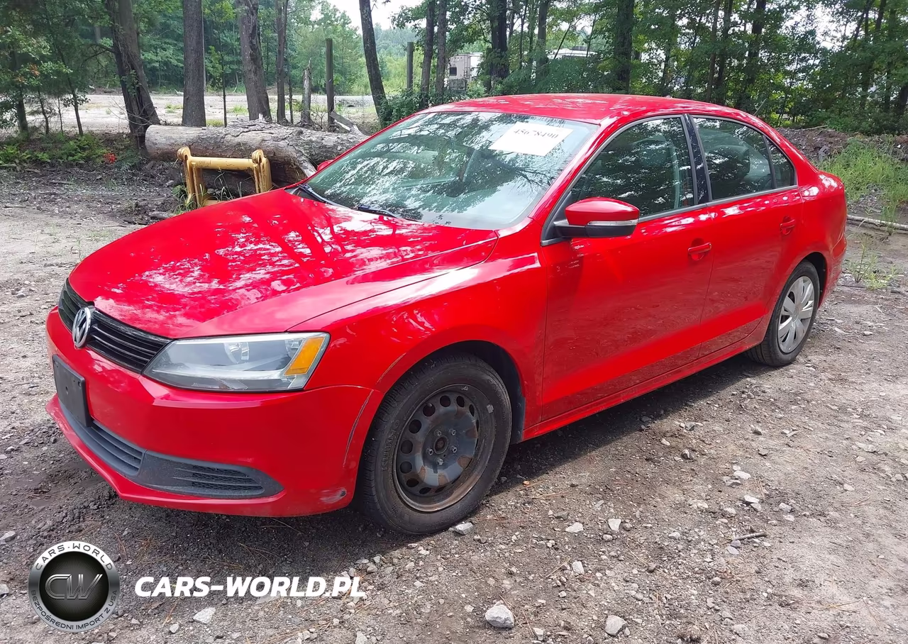 2012 Volkswagen Jetta 2.5L Se VIN:3VWDP7AJ6CM118212 - 2