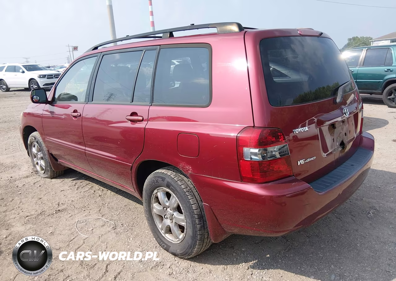 2007 Toyota Highlander 3Rd Row VIN:JTEEP21A270193424 - 3