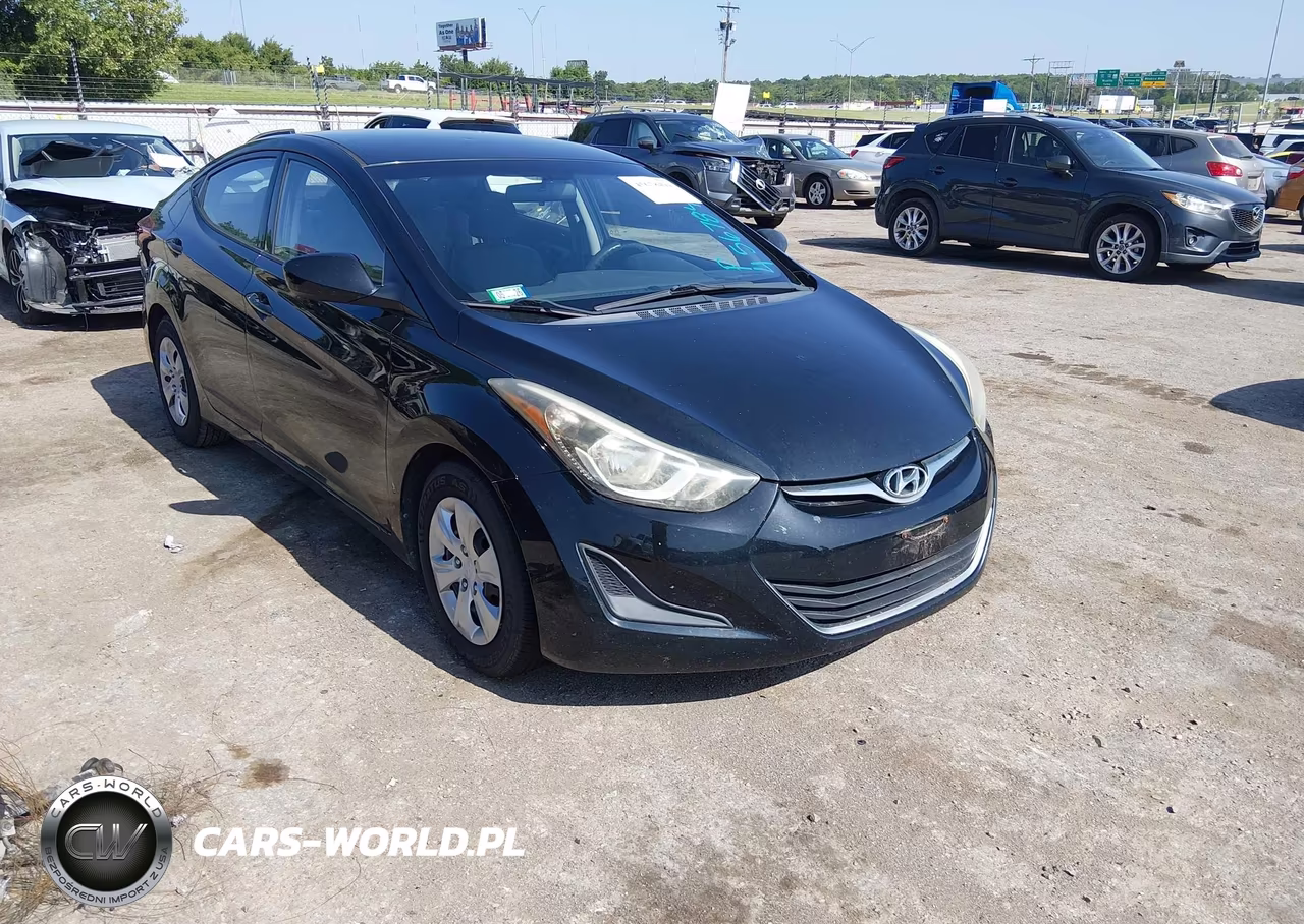 2016 Hyundai Elantra Se VIN:5NPDH4AE2GH704872 - 1