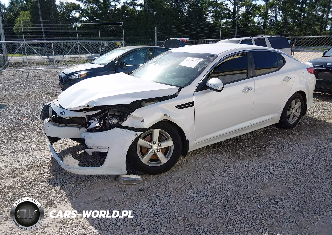 2015 Kia Optima Lx VIN:KNAGM4A74F5628660 - 2
