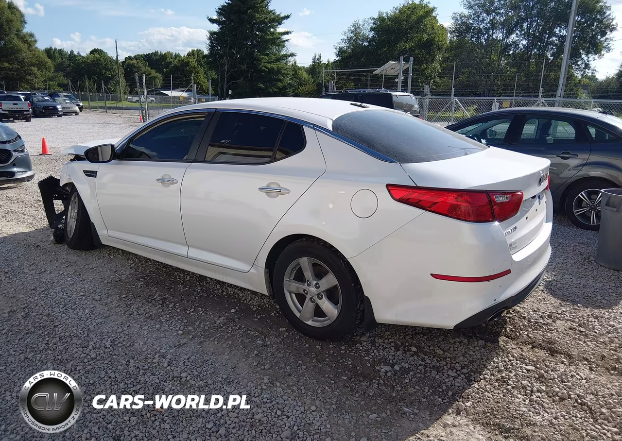 2015 Kia Optima Lx VIN:KNAGM4A74F5628660 - 3