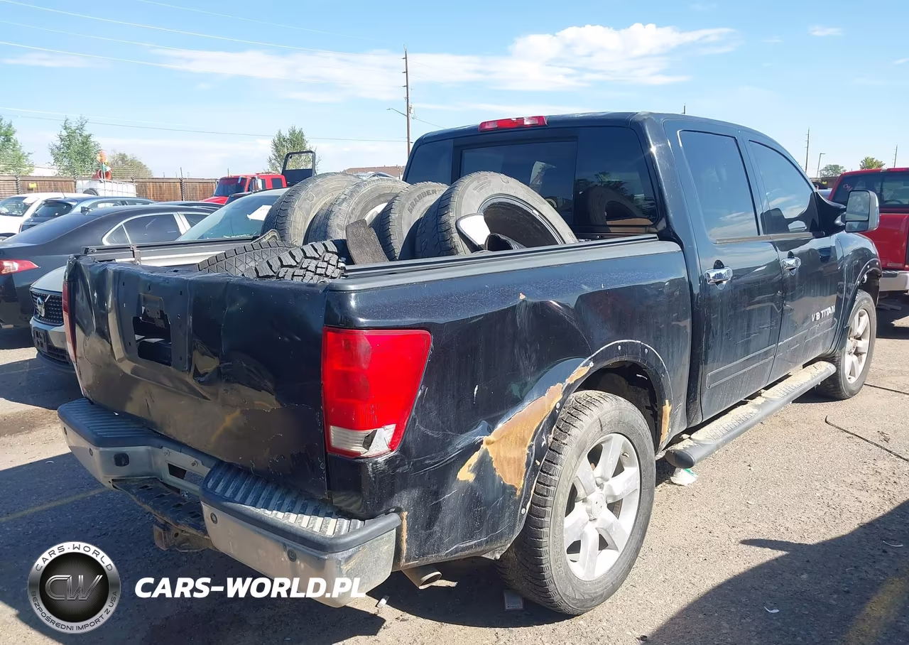 2008 Nissan Titan Le-Pro-4X-Se-Xe VIN:1N6AA07C38N350560 - 4
