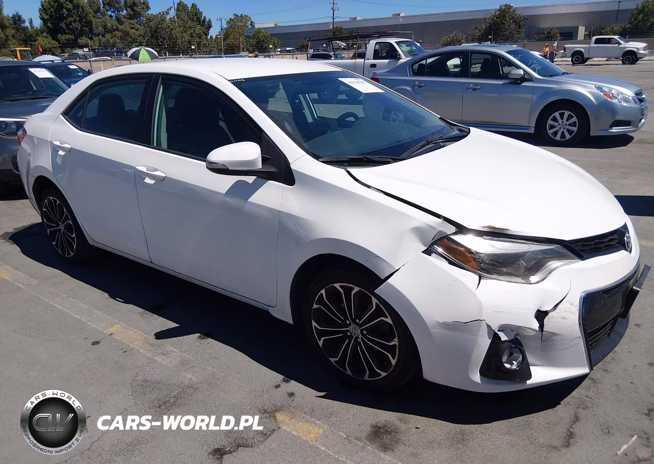 2015 Toyota Corolla S Plus VIN:5YFBURHE3FP364963 - 1